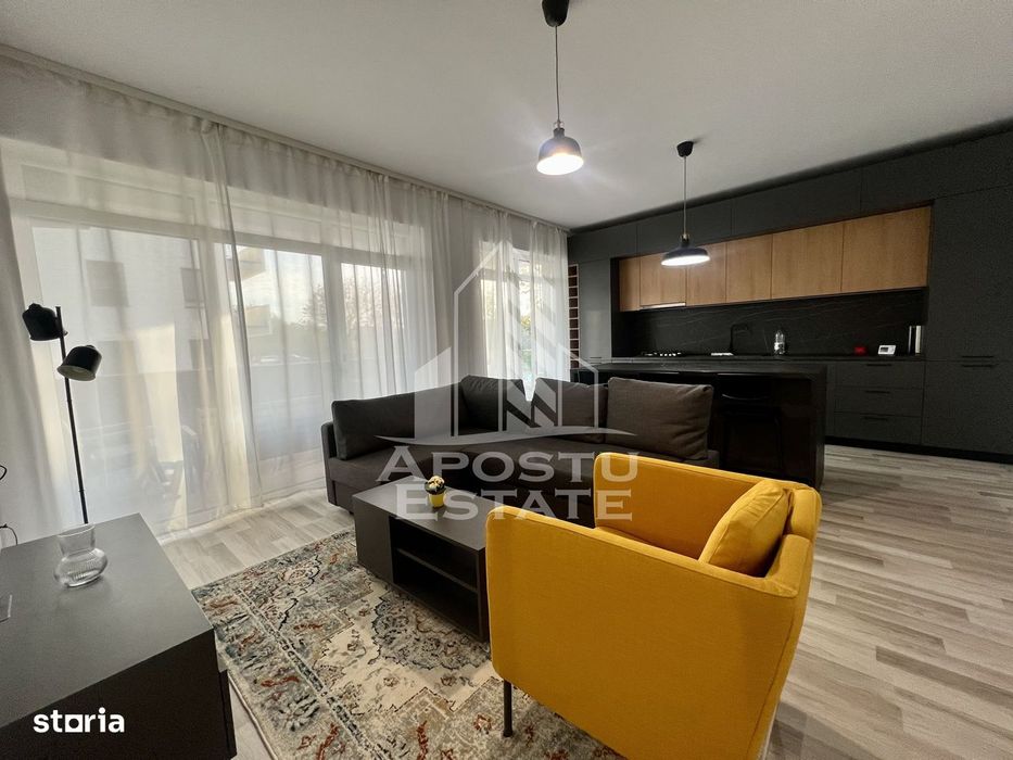 Apartament cu doua camere,centrala proprie, AC,in Dumbravita
