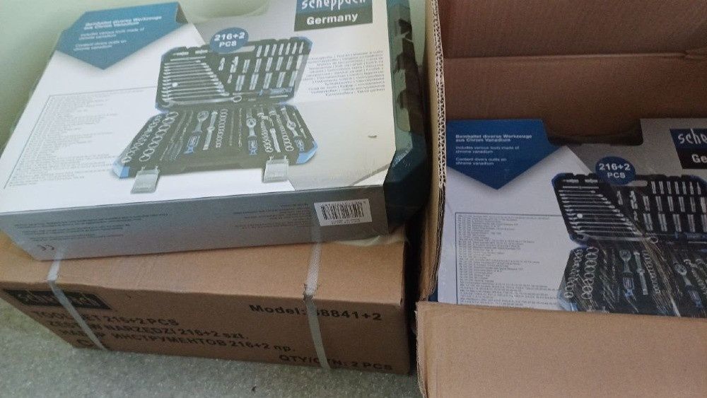 Trusa scule 38841 216 piese.Trusa chei 216.Trusa tubulare 216 GERMANIA