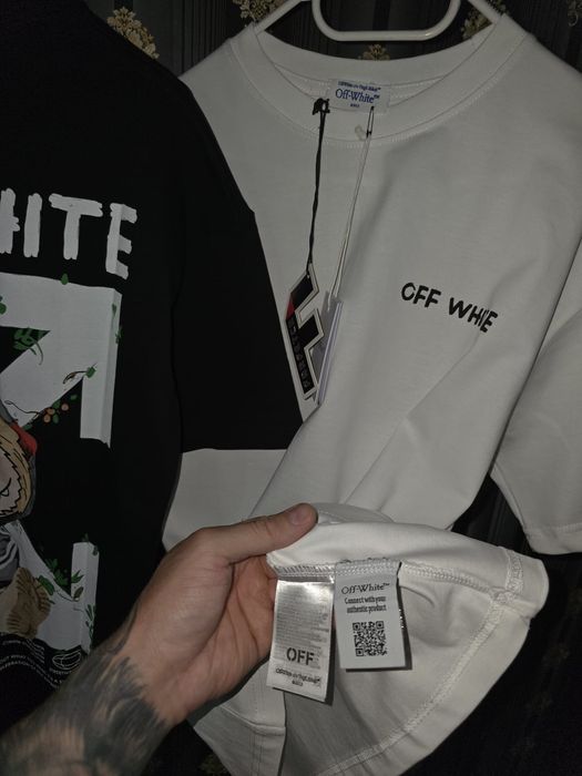 Tricou Off white model oversized