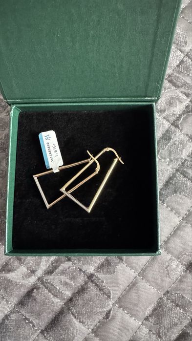 Продам серьги золотые