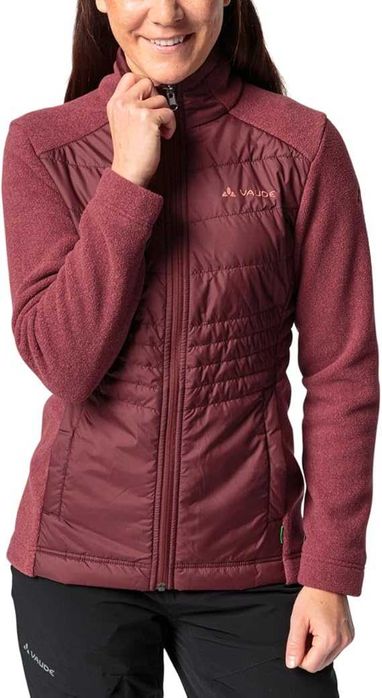 дамско зимно дебело яке от две части, VAUDE, цвят чери, размер 3XL/48