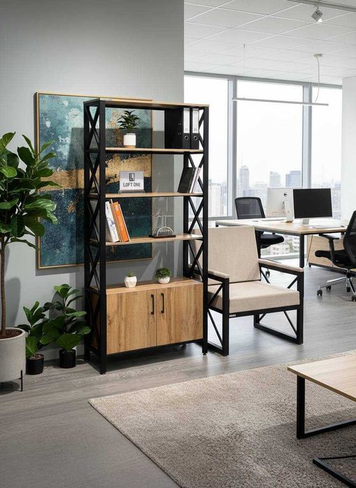 Лофт СТЕЛЛАЖ полки ШКАФ для документов, от производителя STELLAJ loft