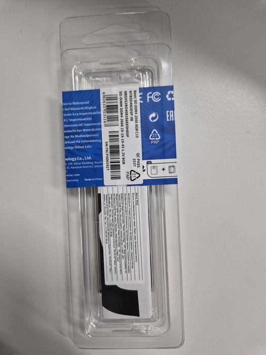 ОЗУ SO-DIMM 8 Gb DDR4 Netac ( для ноутбука )