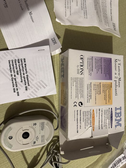 Mouse cu bila IBM PS/2 - nefolosit