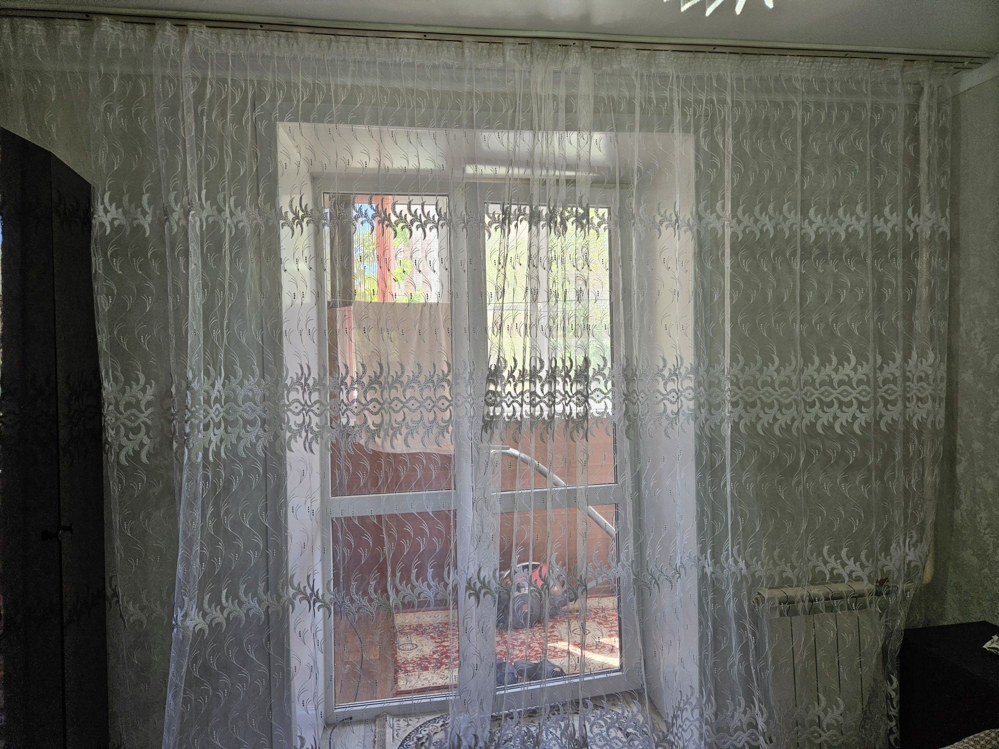 Продам тюль белый