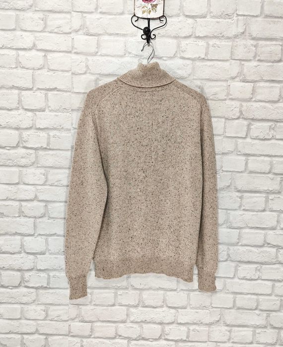 Burberry 100% Кашмирен мъжки пуловер с висока яка размер М