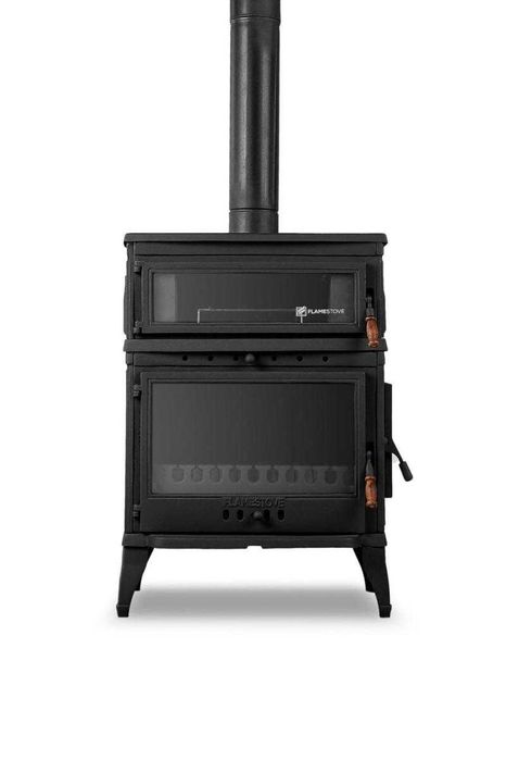 Soba pe lemn din fonta, cu cuptor, Retro Lux YK, 13 kw - GARANTIE!
