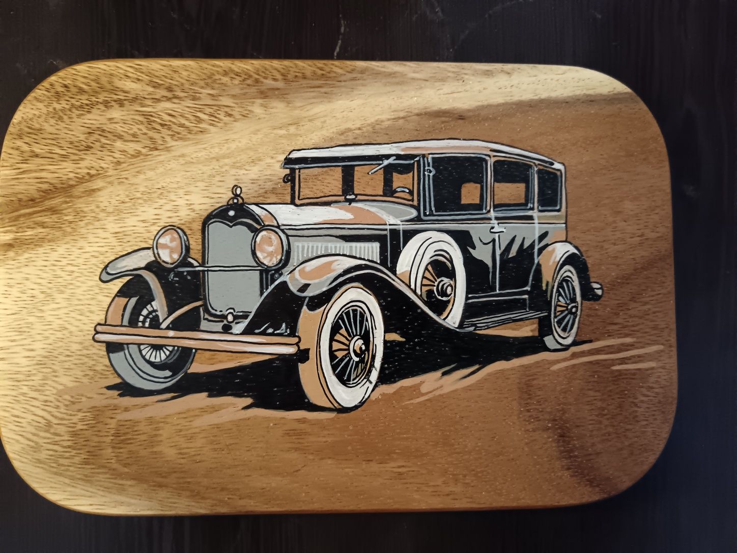 Oldsmobile с акрилни бои