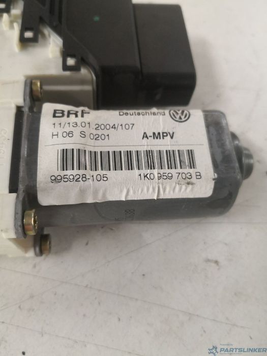 Motoras macara geam stanga spate VOLKSWAGEN TOURAN (1T1, 1T2) [ 2003 - 2010 ] OEM 1k0959703b