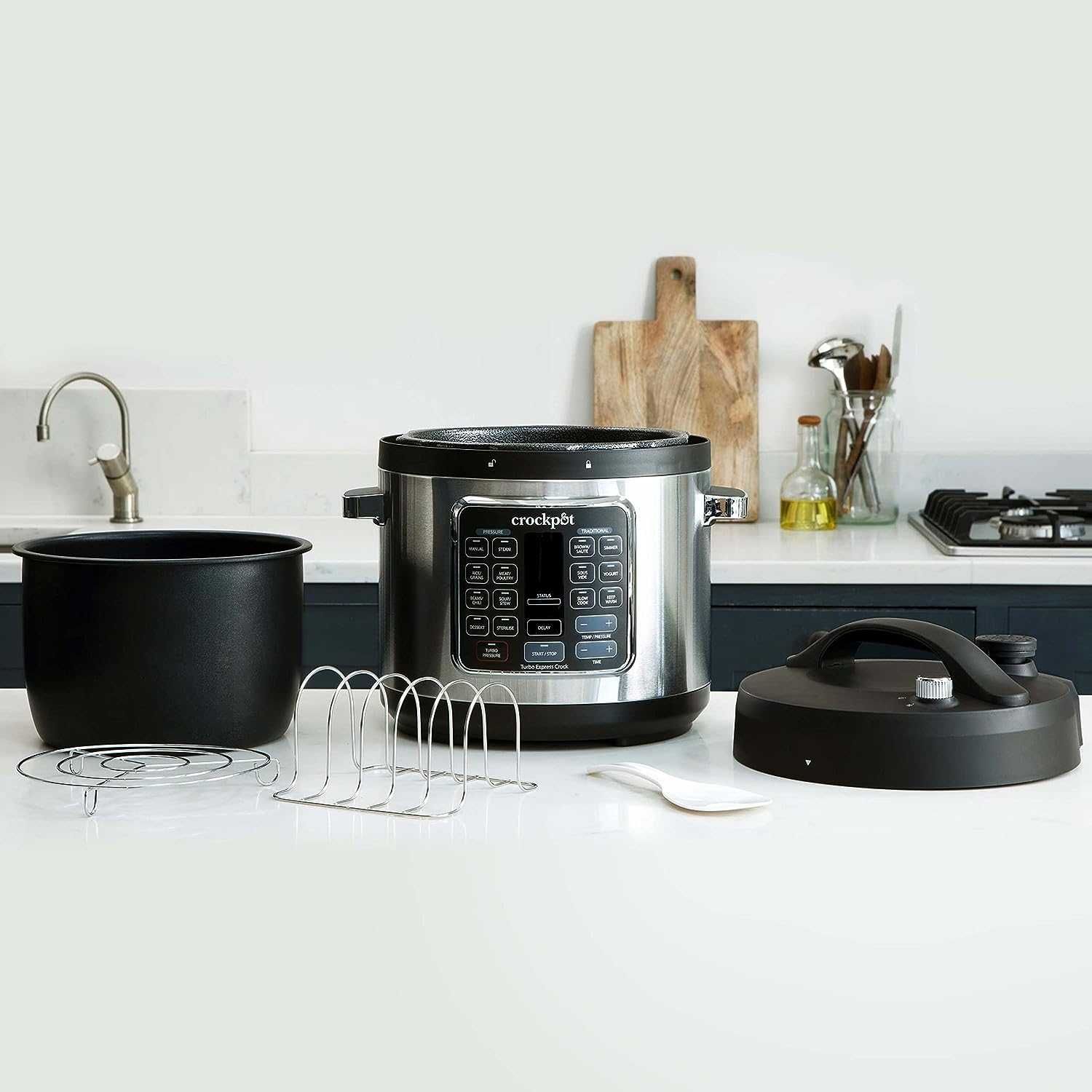 Мултикукър Crock-Pot Turbo Express 14in1 CS062X, 5.6л.