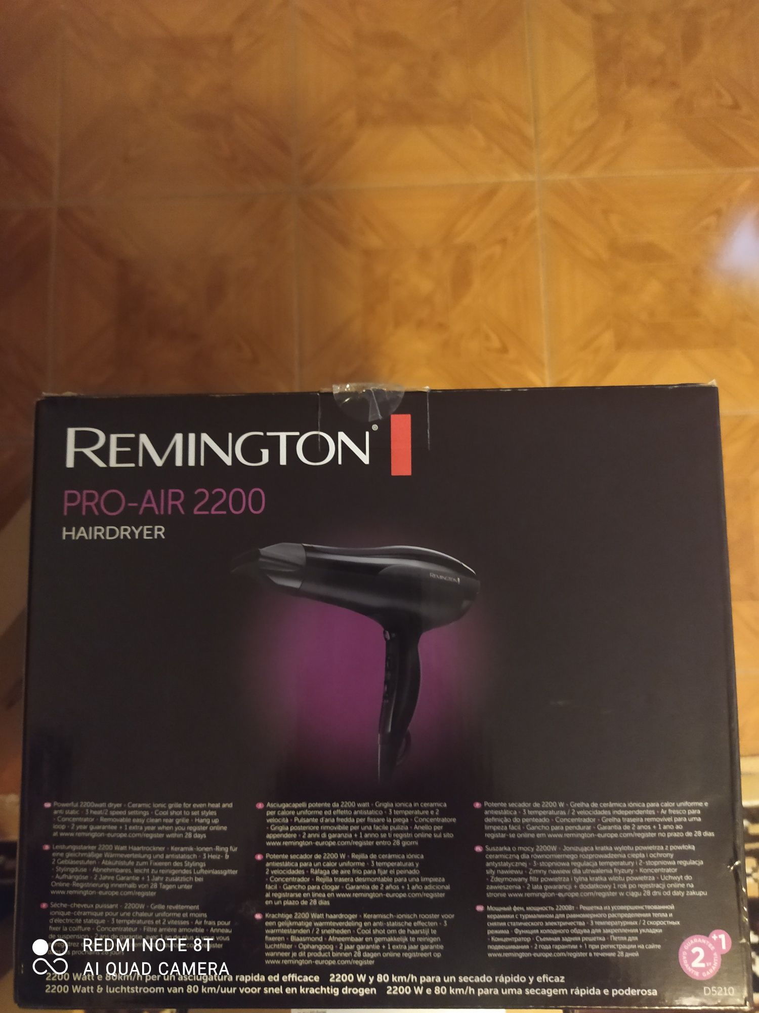 Steam PLUS și Remington PRO-AIR 2200