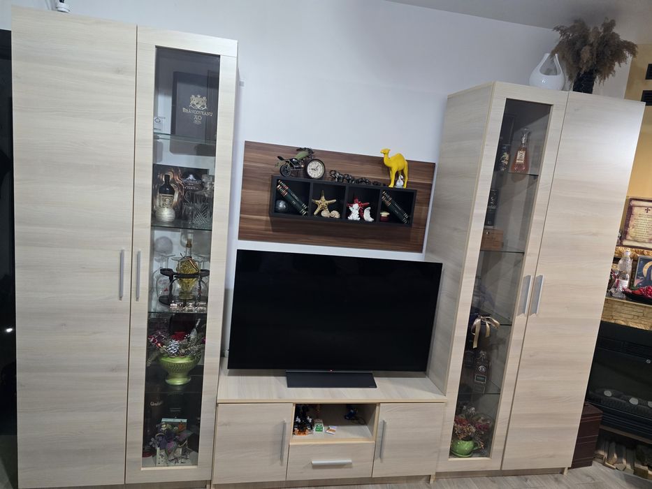 Mobilier living crem