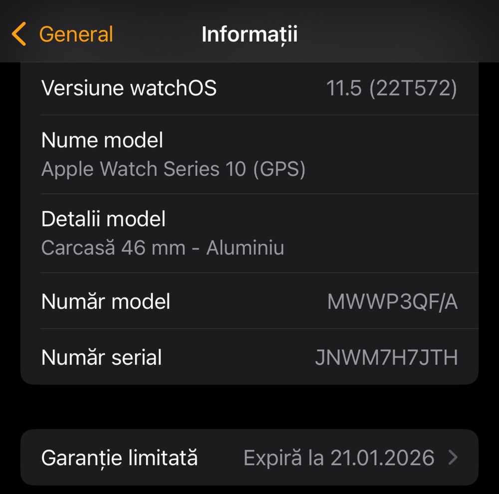 Vand apple watch 10