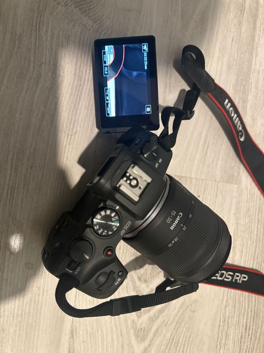 Camera Canon RP 4k cadre