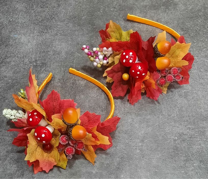 Осенние ободки для утренника и фотосессии