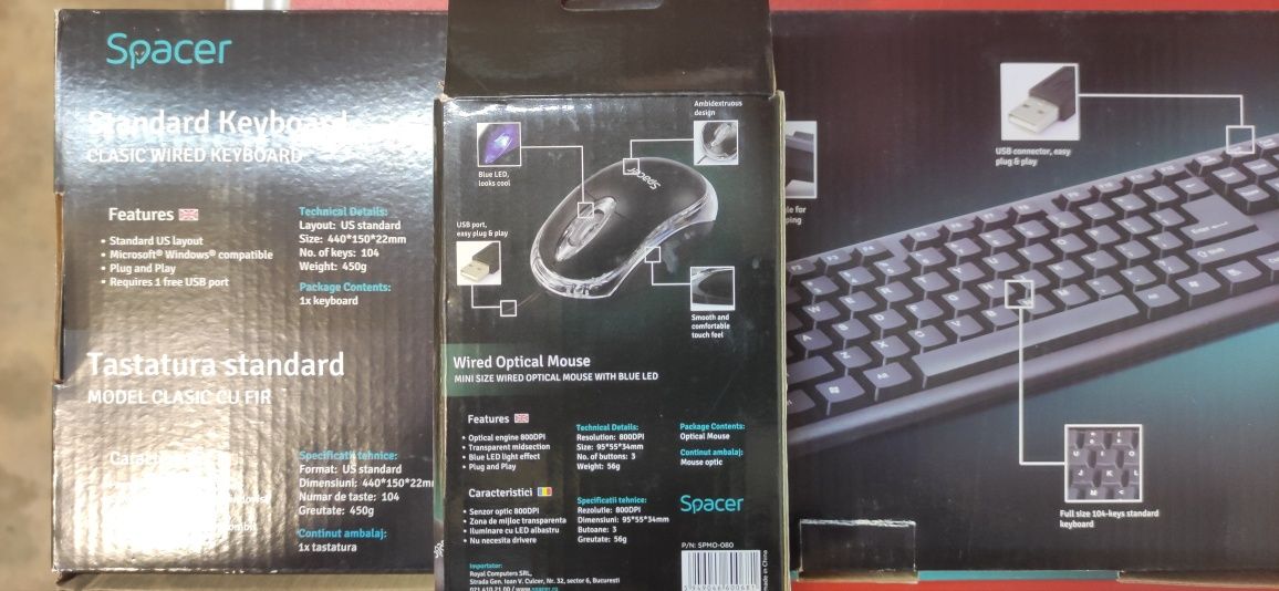 Set tastatura si mouse