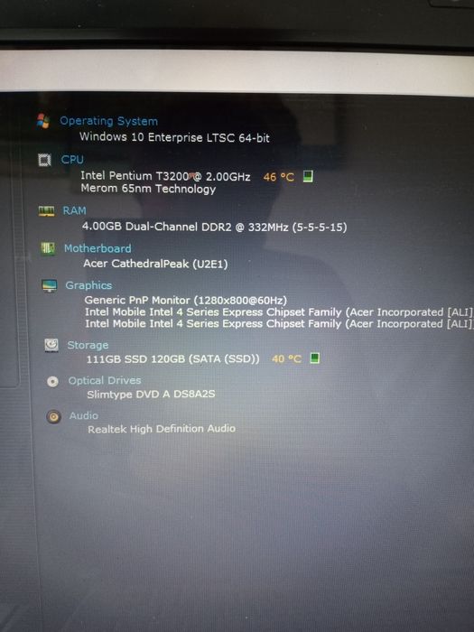 Лаптоп Acer 5730Z