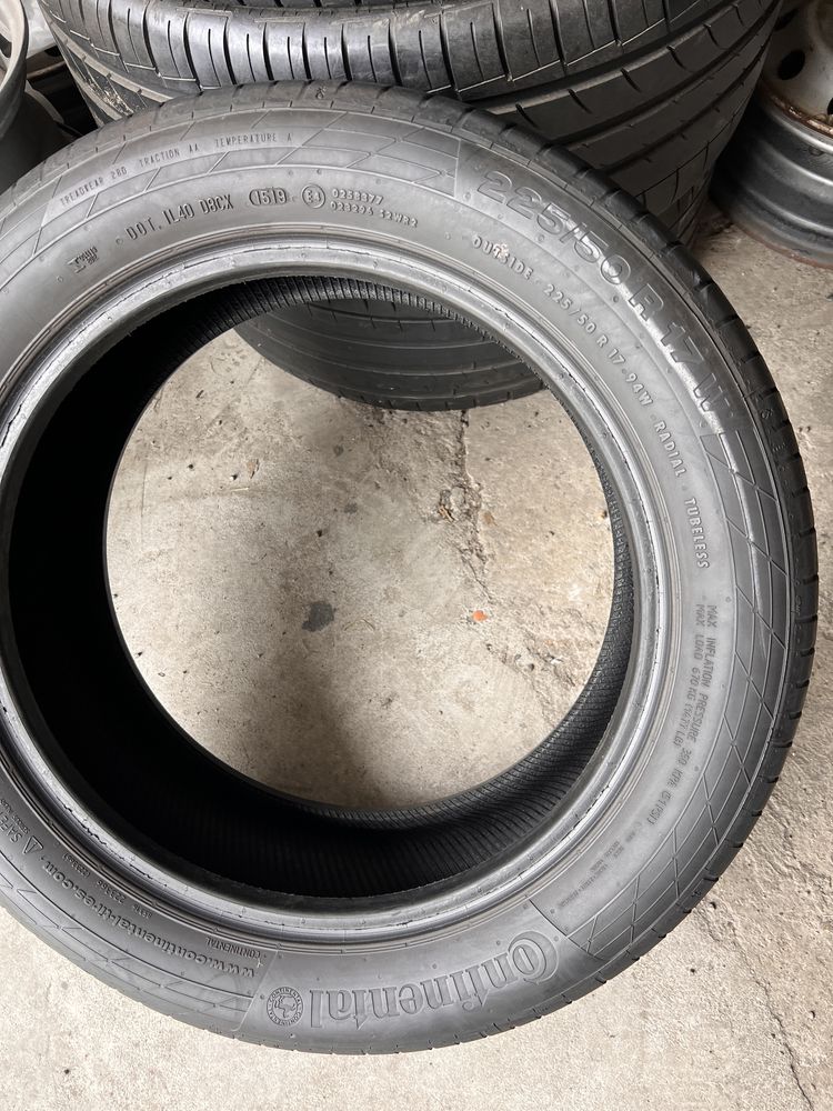 4 anvelope de vara 225/50/17 Continental !