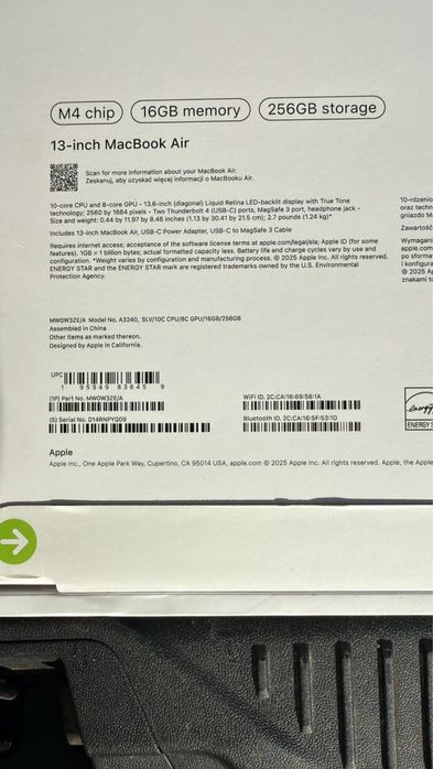 Macbook Air Laptop