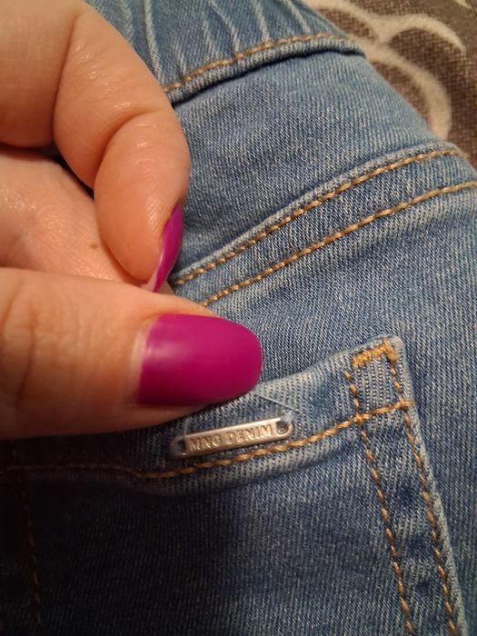 Blugi si bluzita MANGO fetite 2-3 ani