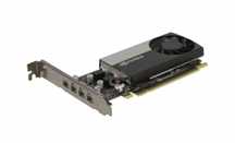 Видеокарта NVIDIA T1000 4GB LP Single Fan