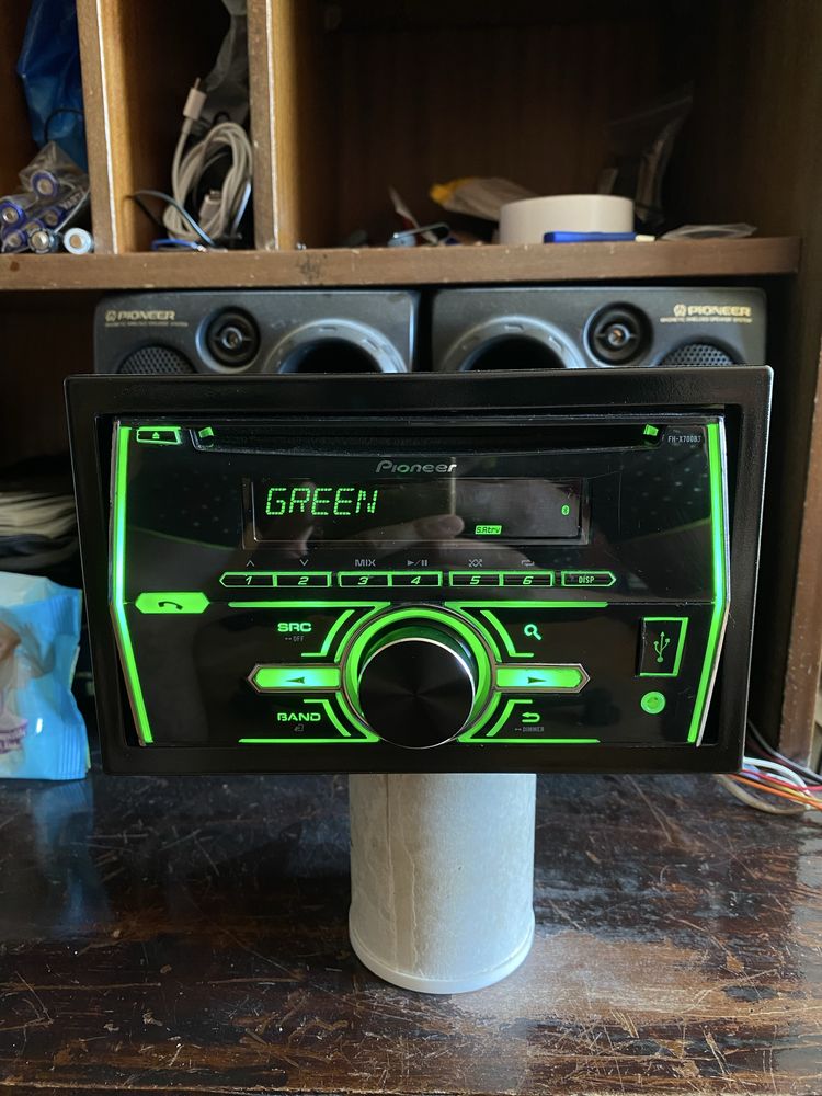 Pioneer FH-X700BT - ДВОЕН ДИН- BLUETOOTH USB CD радио плеър за кола сд