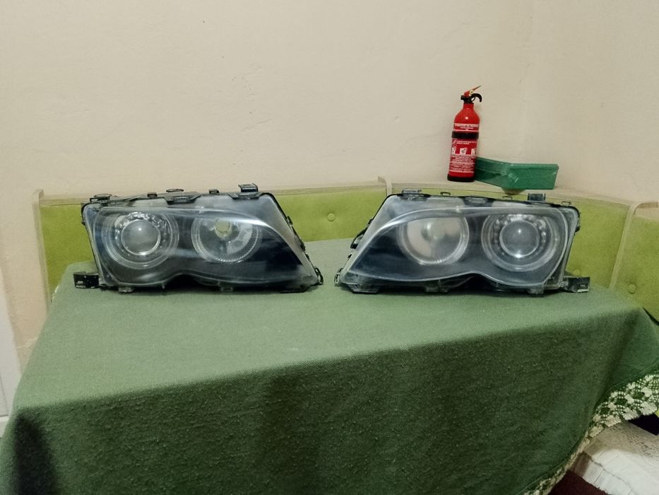 Vand faruri bmw e46 xenon și angel eyes