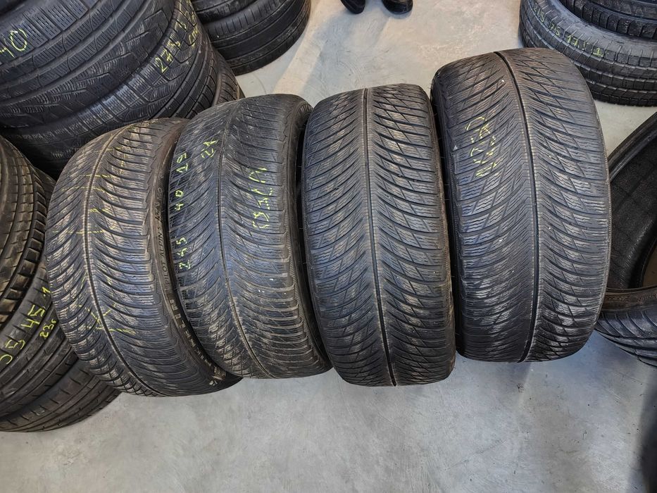 4бр.зимни гуми MICHELIN 245 40 19 DOT21 цена за брой
