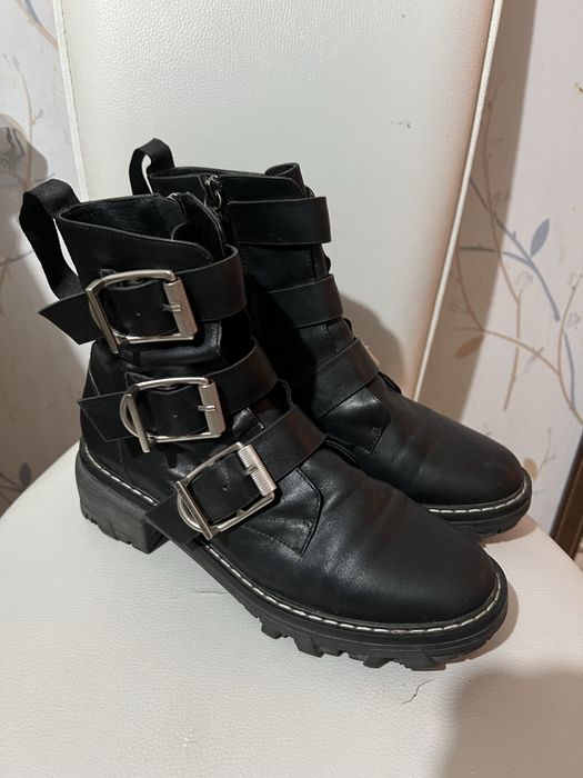 Сапоги кожаные Испания