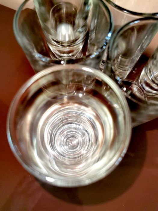 Кристални чаши Карло Морети Bulit Glasses 80г чаши патрони дизайнерски