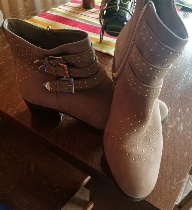 Botine damă piele