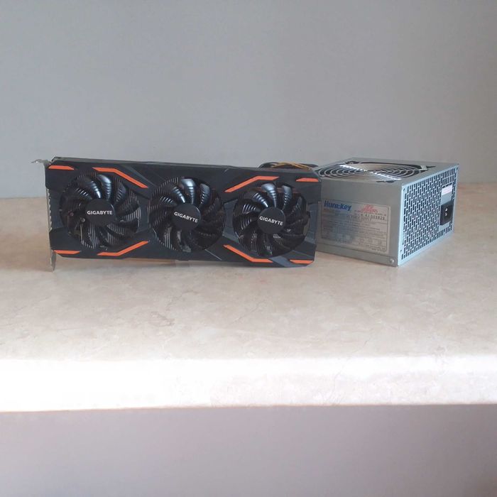 P104-100 аналог GTX 1070 + блок питания