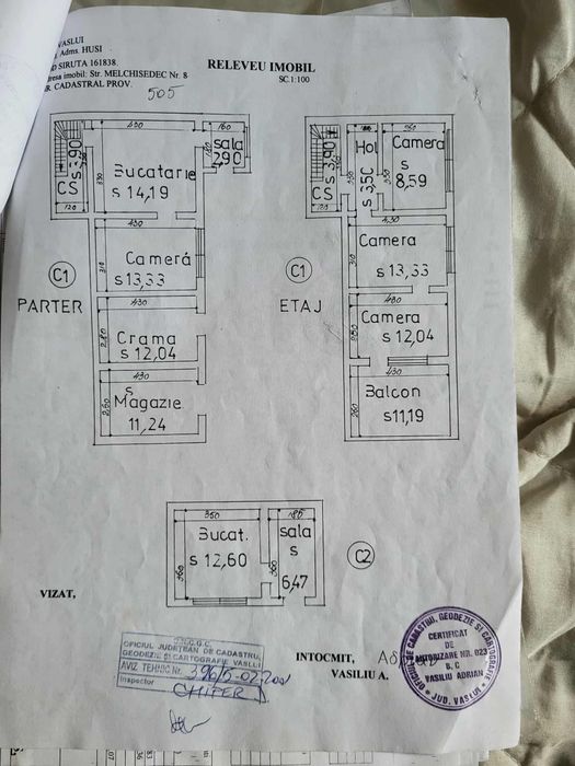 Vând casă in Centru sau schimb cu apartament