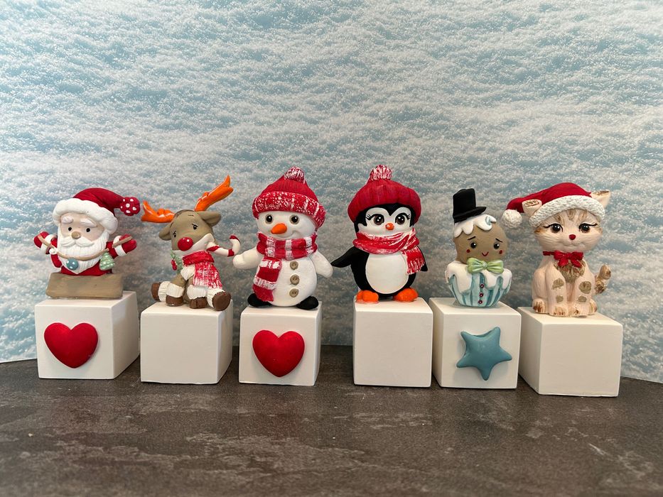 Коледни кубчета с име