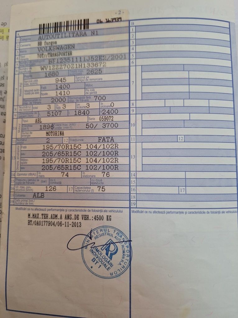 Volkswagen Transporter