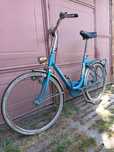 Bicicleta, albastră de femeie