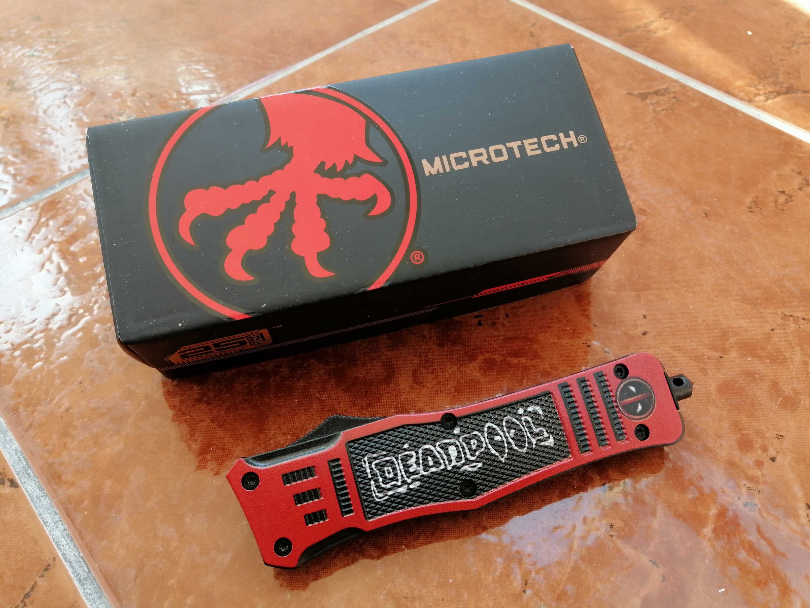 Microtech Deadpool Cutit automat