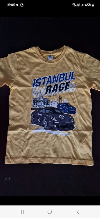 7-8г 128см нов анорак суитчър с качулка памук