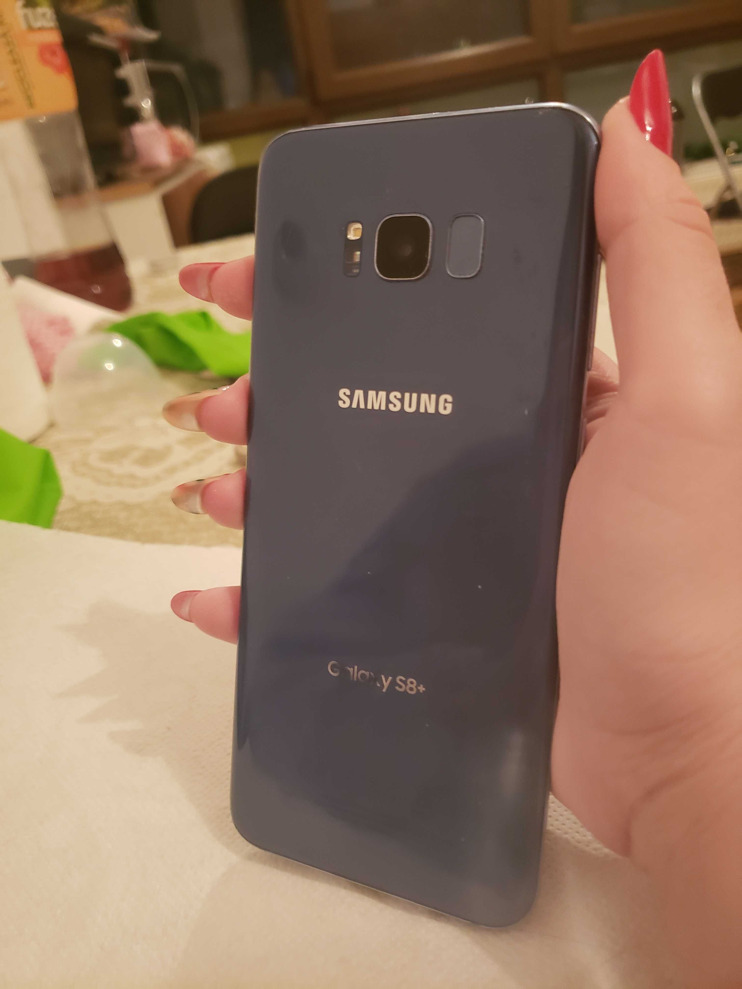 Samsung S8 plus, 64 de gb, albastru, in condiții bune