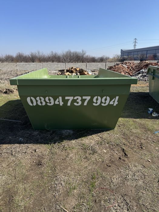 Контейнери за строителни и битови отпадъци-Пловдив