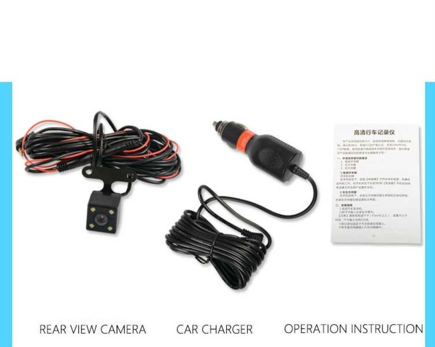 Видеорегистратор-огледало с камера за задно виждане К555 – AC84