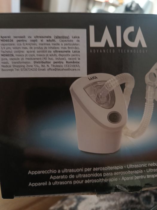 Aparat aerosoli silentios