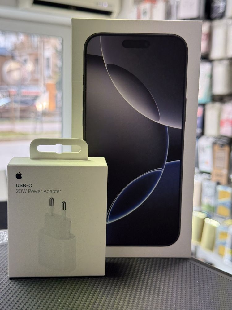 *Лизинг*Apple iPhone 16 Pro Max,Black Titanium,256GB *ЧистоНов*