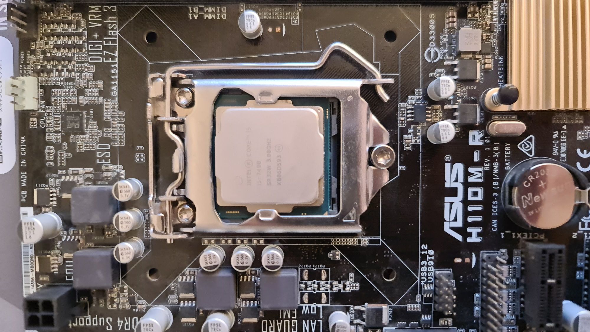 Placa de baza cu procesor Intel i5 7400 3.00GHz