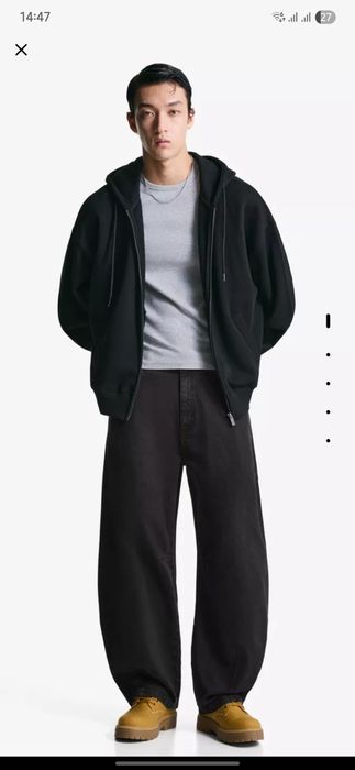 Джинсы черный от Bershka