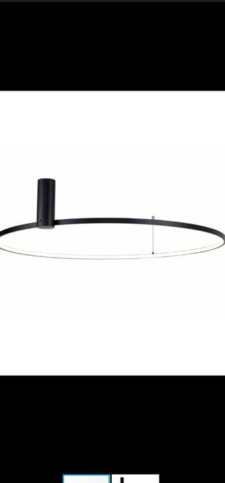 Lustra LED moderna diametru 90cm 40w sigilata