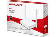 Wi-Fi роутер, Modem, Mercusys MW301R N300, оптика, глобальная версия