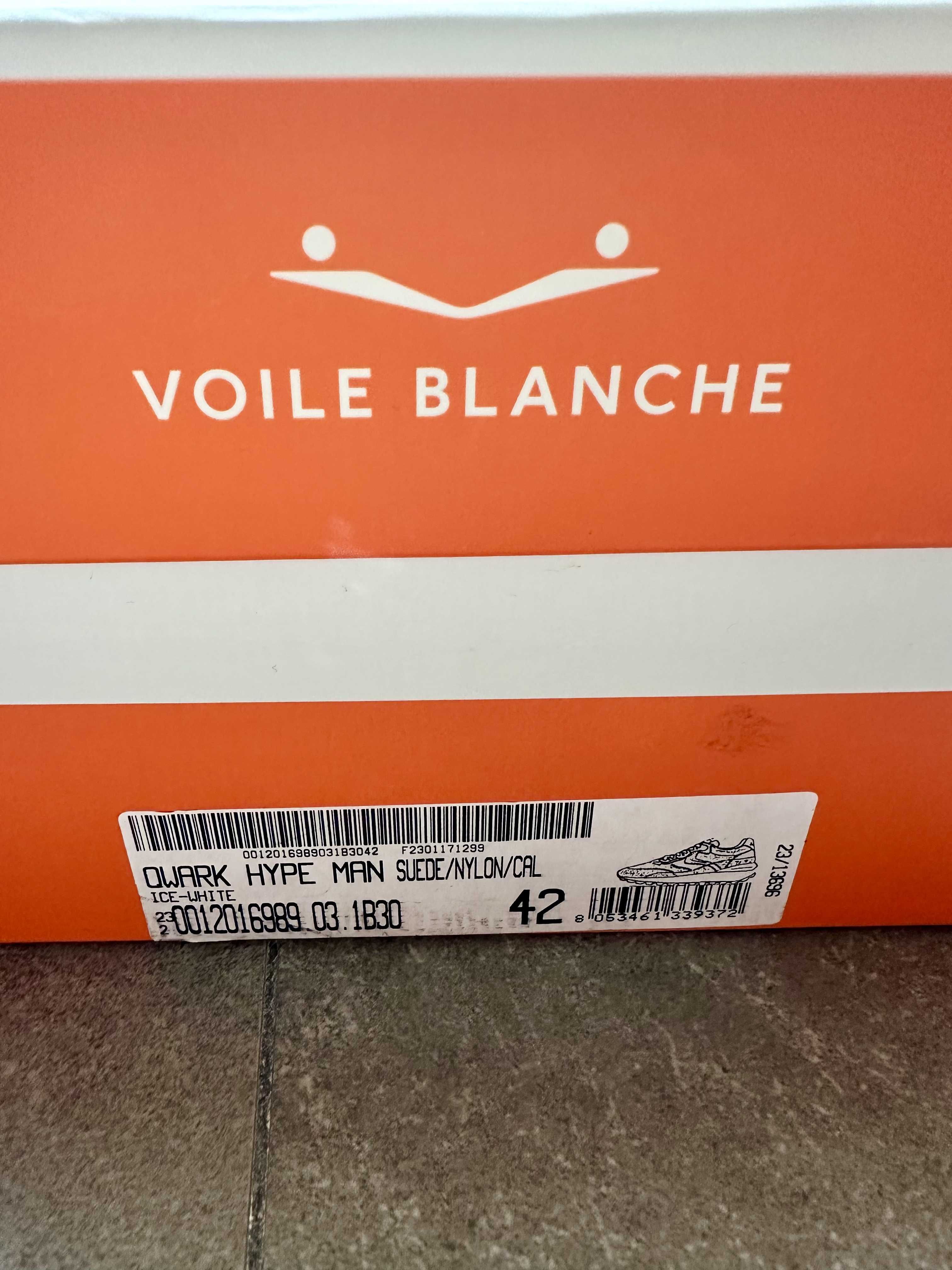 VOILE BLANCHE италиански маратонки от висок клас. Размер 42. Цвят бял.