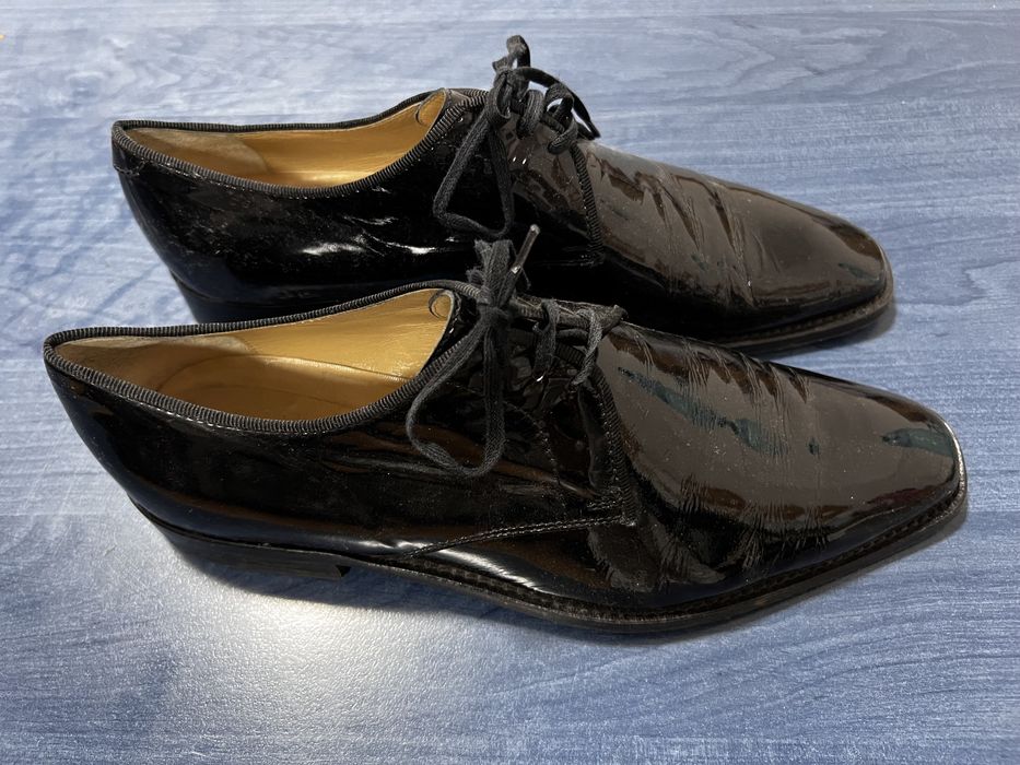 Pantofi barbati de lac, italienesti, marimea 42