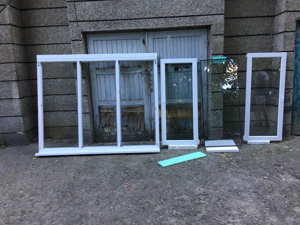 Прозорец дограма  205см. х 160см. ш.  1.75х1.30ш. 1.65х0.65ш височина